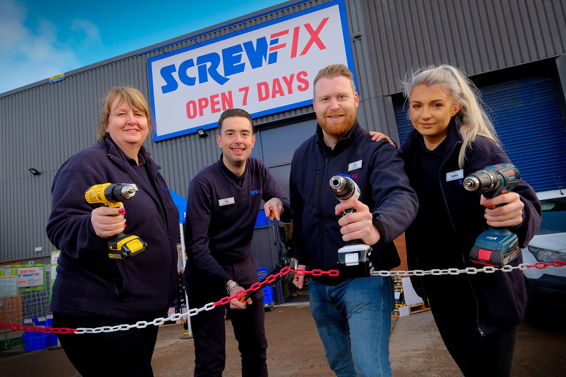 Stoke-on-Trent’s second Screwfix store is declared a runaway success