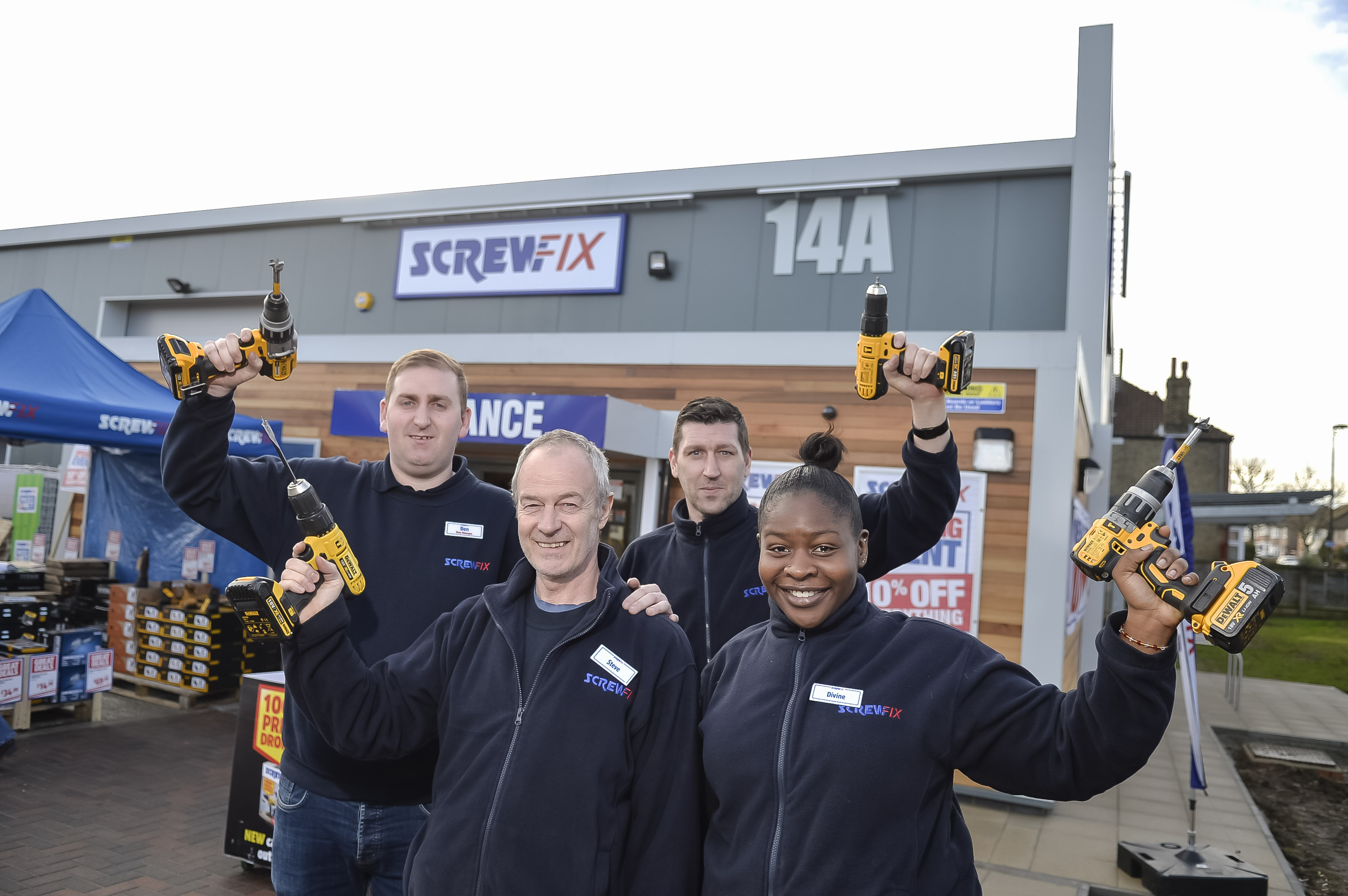 Screwfix opens its doors in Hither Green