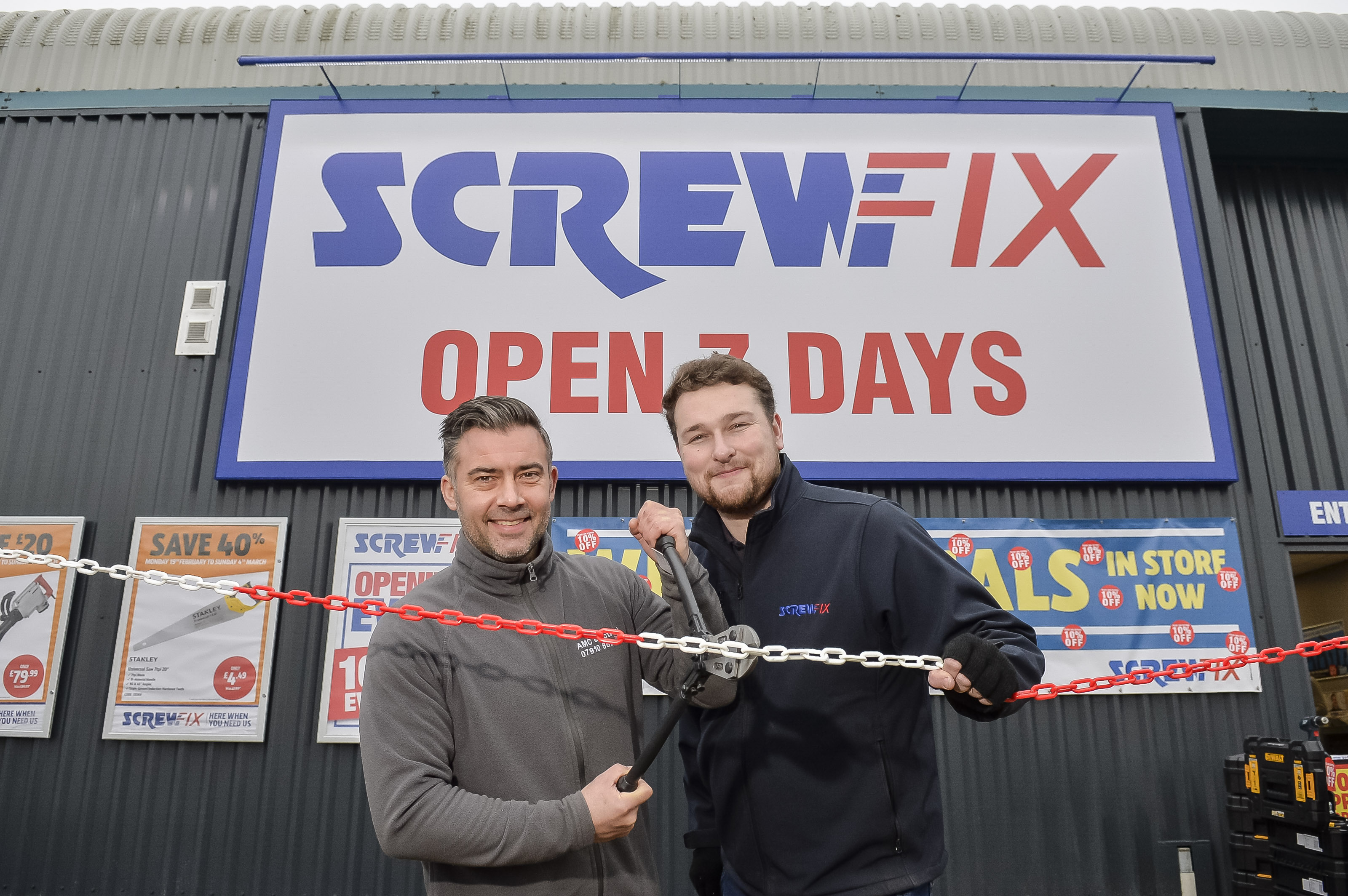 Northampton’s third Screwfix store is declared a runaway success