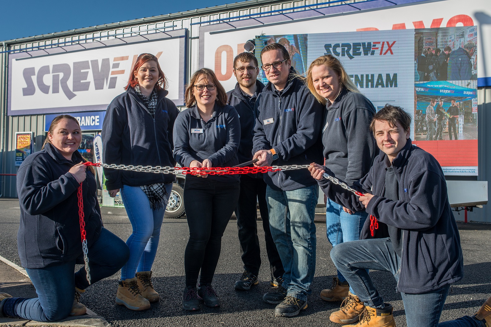 Screwfix opens its doors in Fakenham