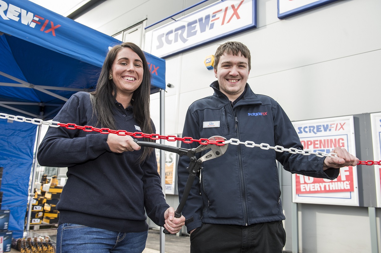 Stockport’s Third Screwfix store is declared a runaway success