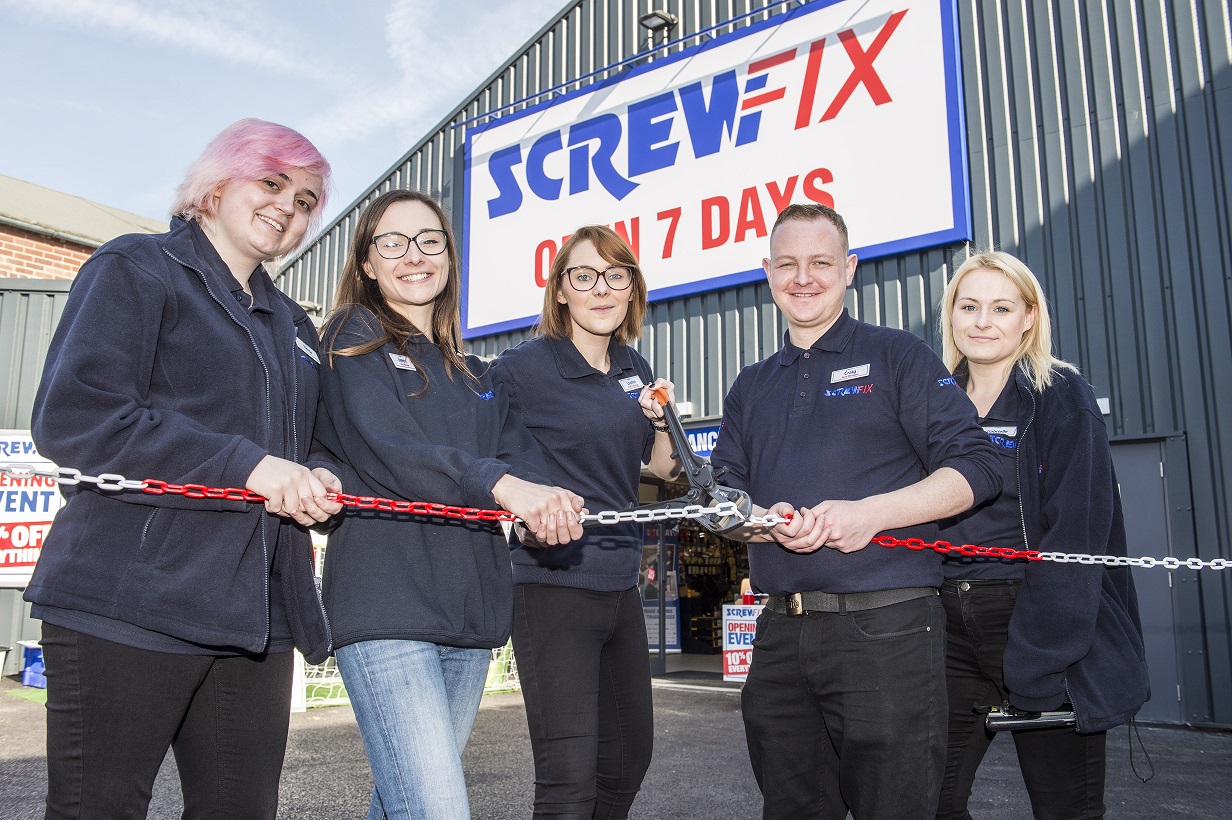 Horsforth first Screwfix store is declared a runaway success