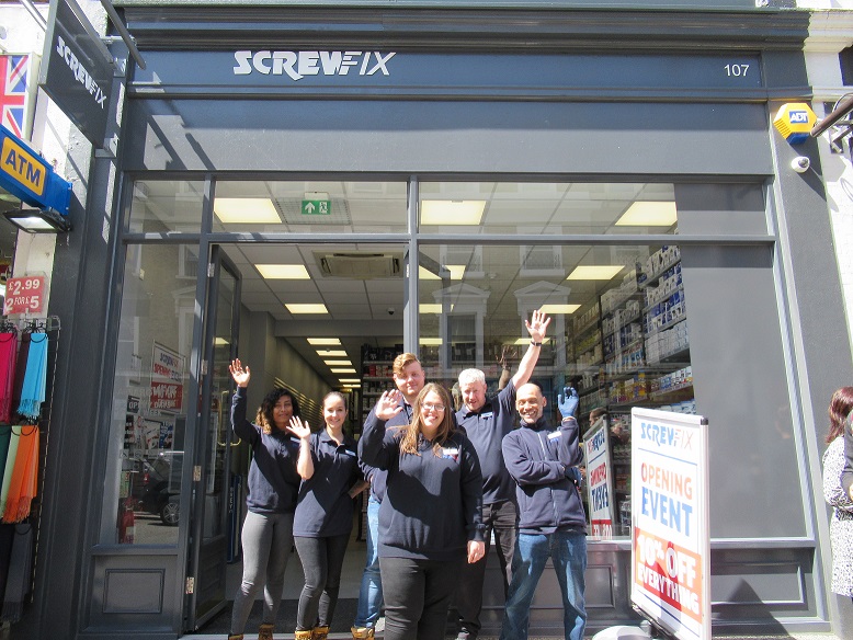 Screwfix opens its doors in Bayswater