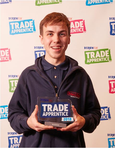 The Winner is… Jack Martin wins 2018 Screwfix Trade Apprentice competition