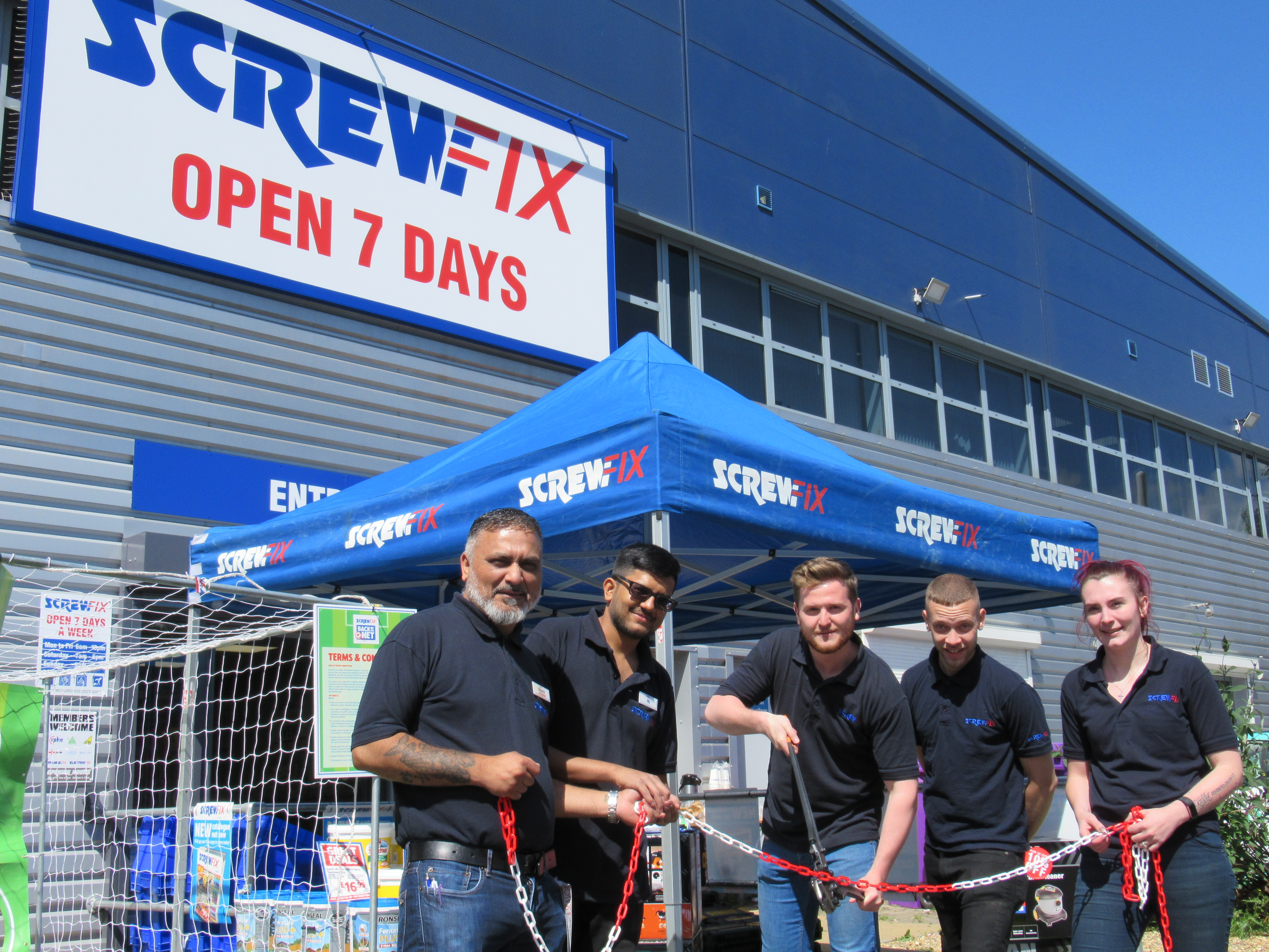 Ruislip new Screwfix store opening is declared a huge success