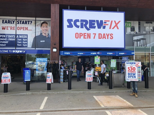 Oxford’s second Screwfix store is declared a runaway success