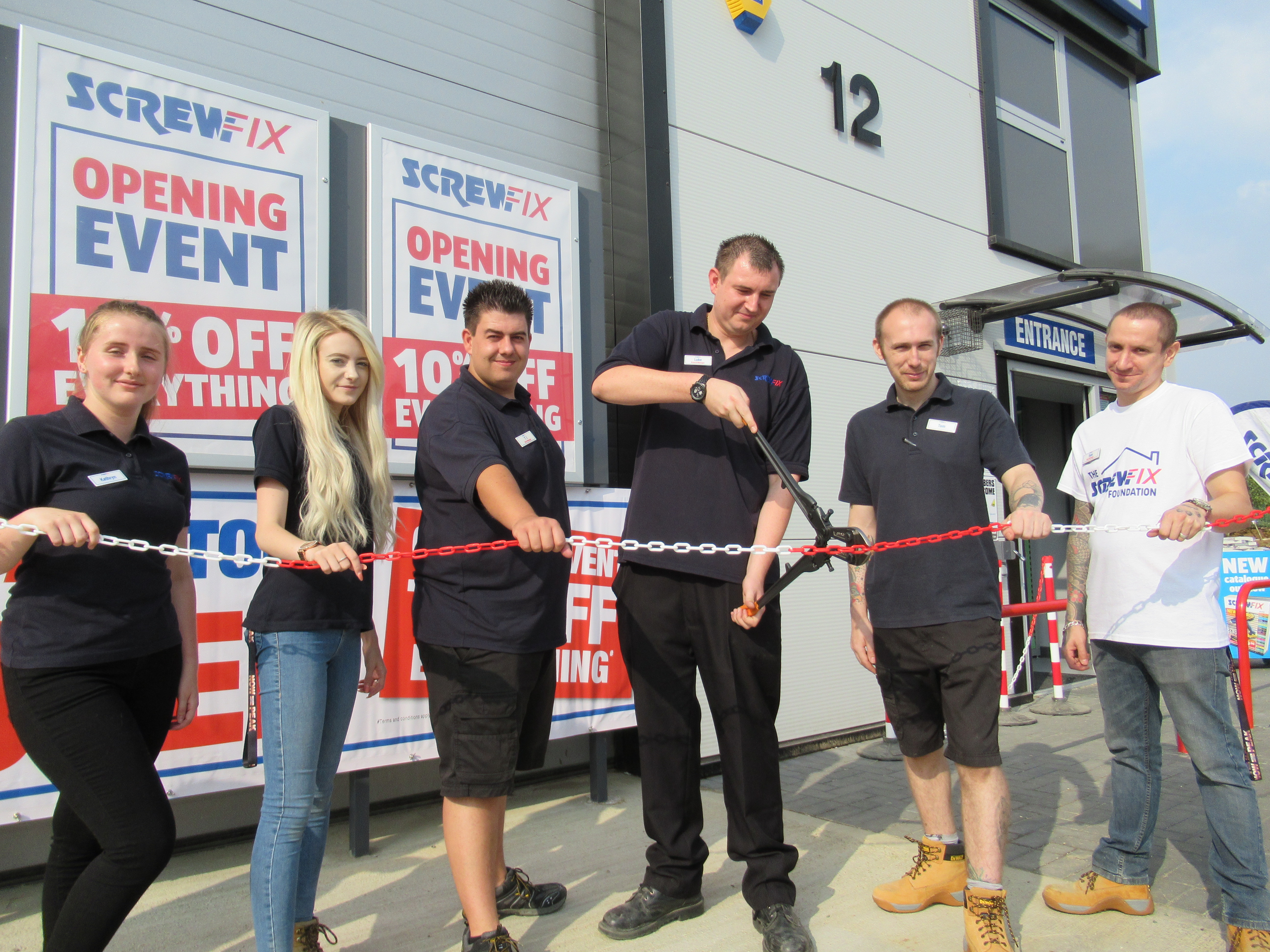 Yaxleys’ first Screwfix store is declared a runaway success