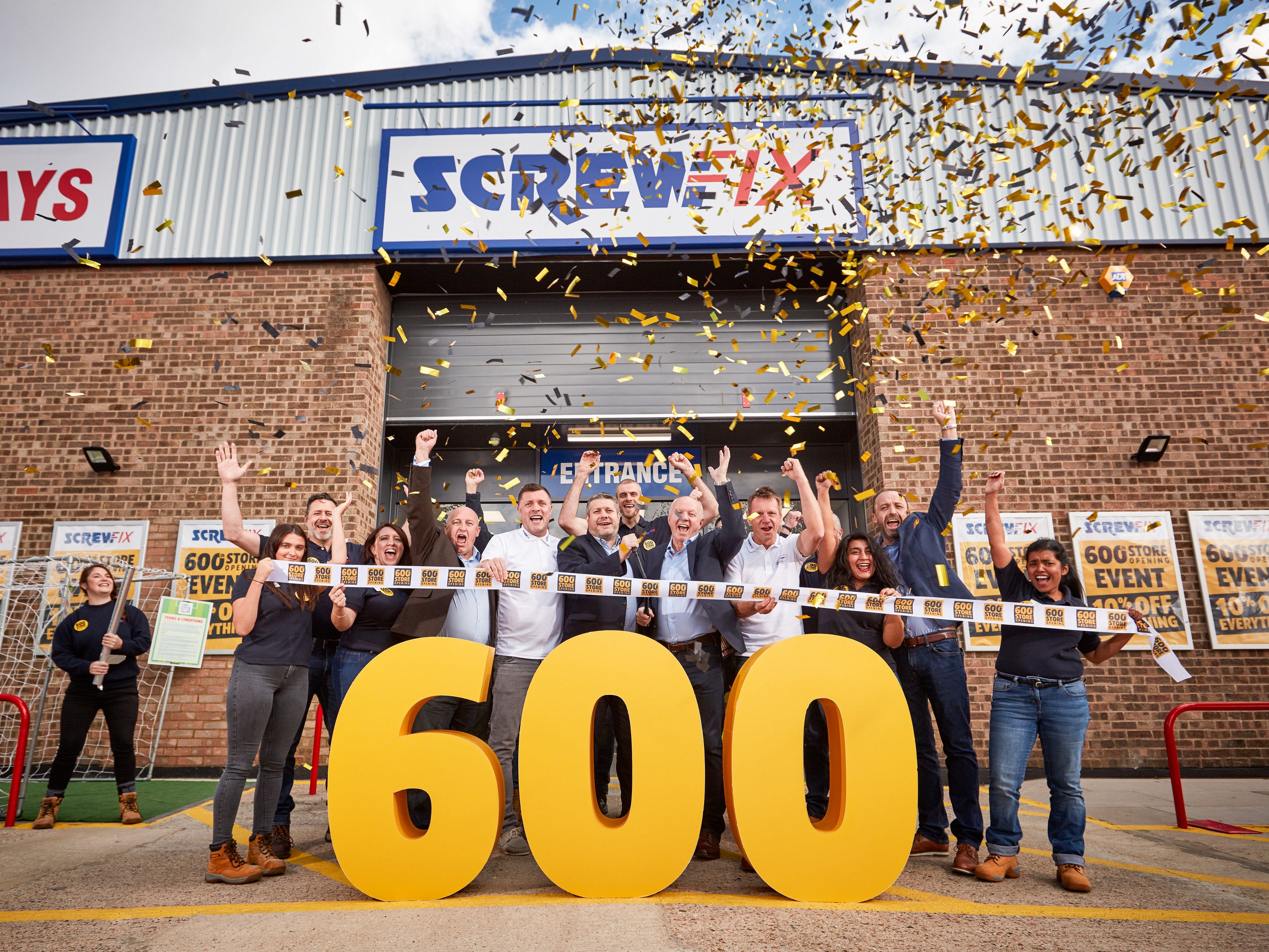 Hoddesdon is Screwfix’s 600th store