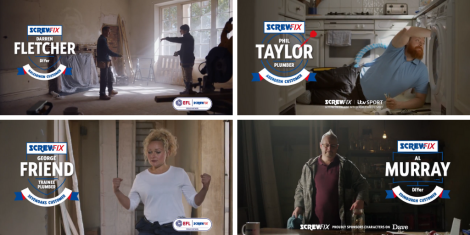 Screwfix favours contextual idents over ads to afford TV presence all year round