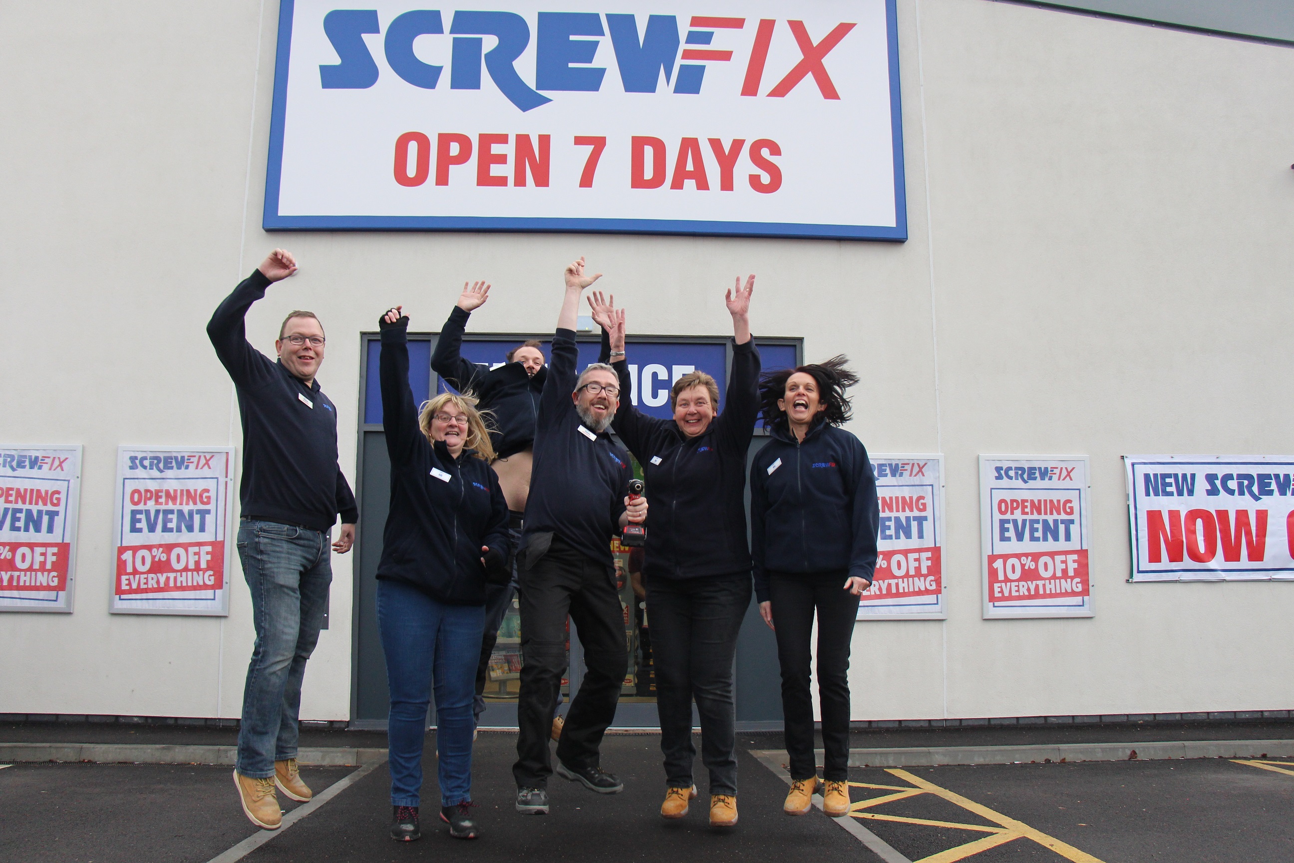 New Mansfield Screwfix store is declared a runaway success
