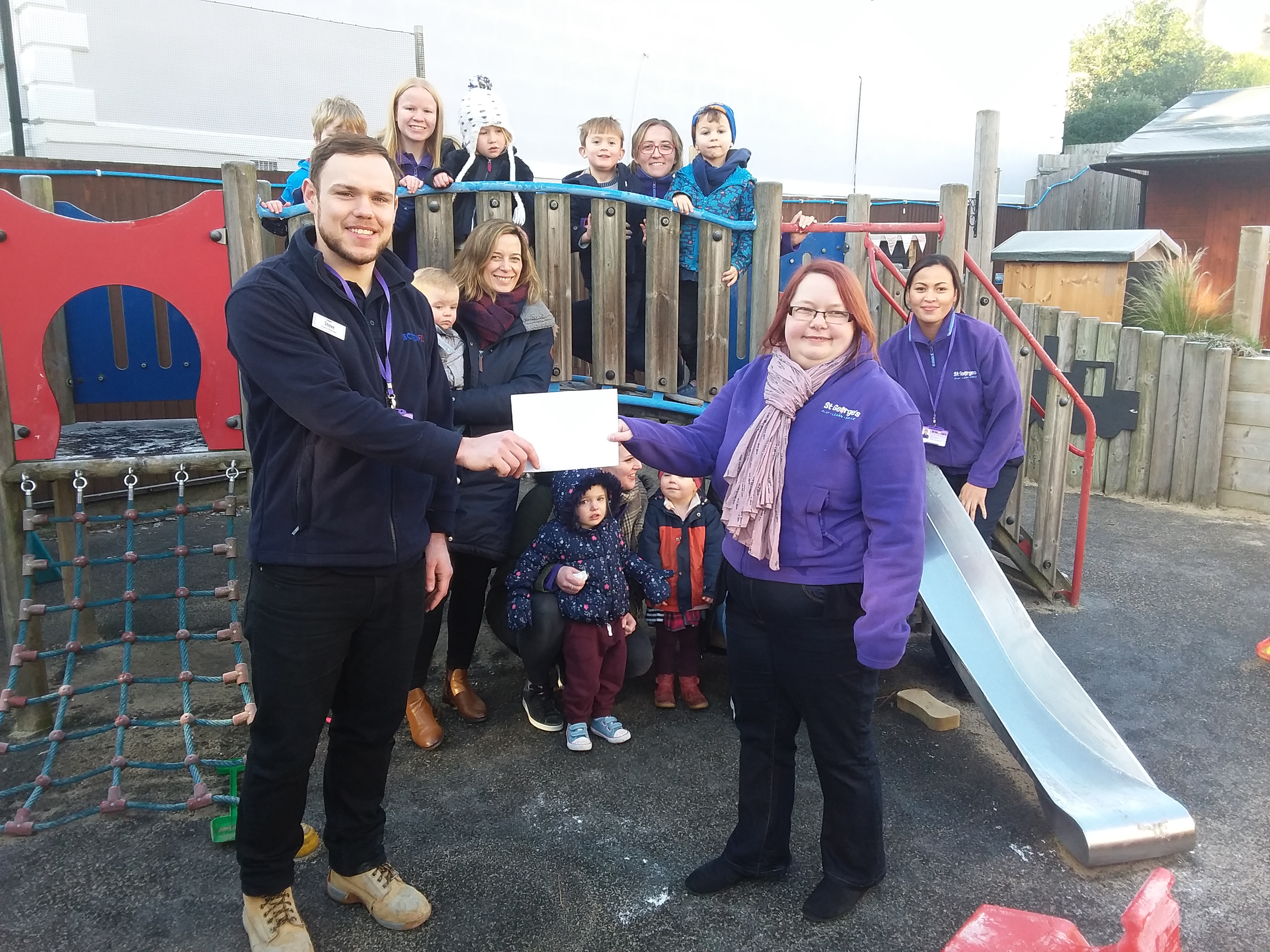 Tunbridge Wells based charity gets a helping hand from the Screwfix Foundation