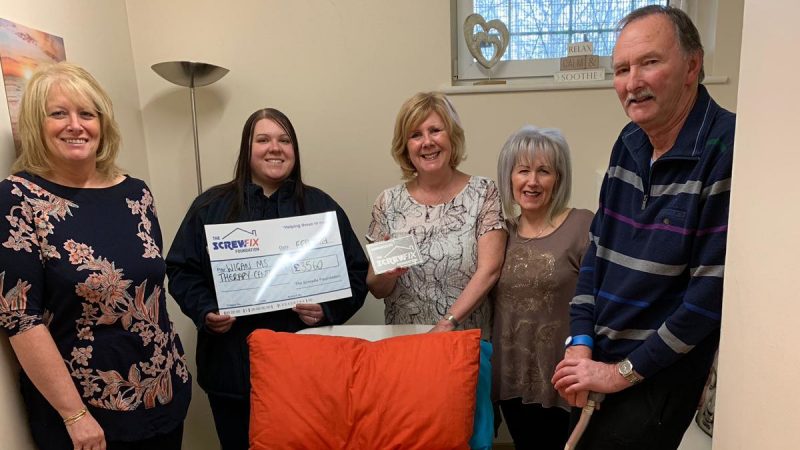 Wigan MS Therapy gets a helping hand from the Screwfix Foundation