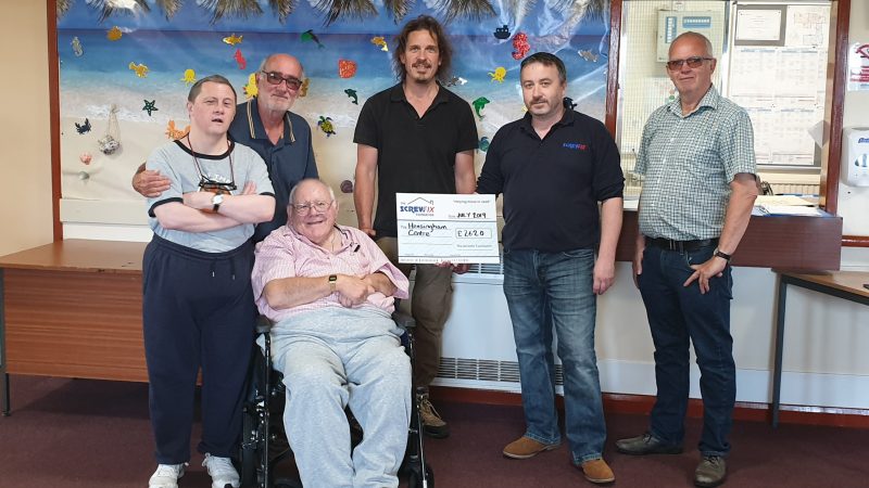 Whitehaven based charity gets a helping hand from The Screwfix Foundation