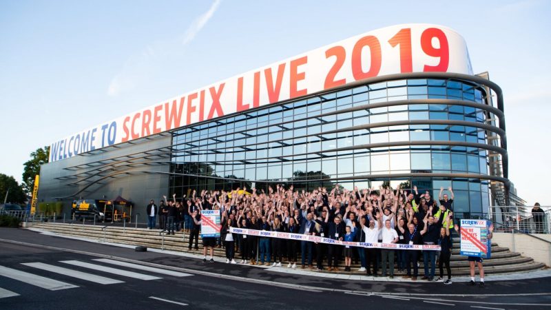 Screwfix LIVE is open for business!