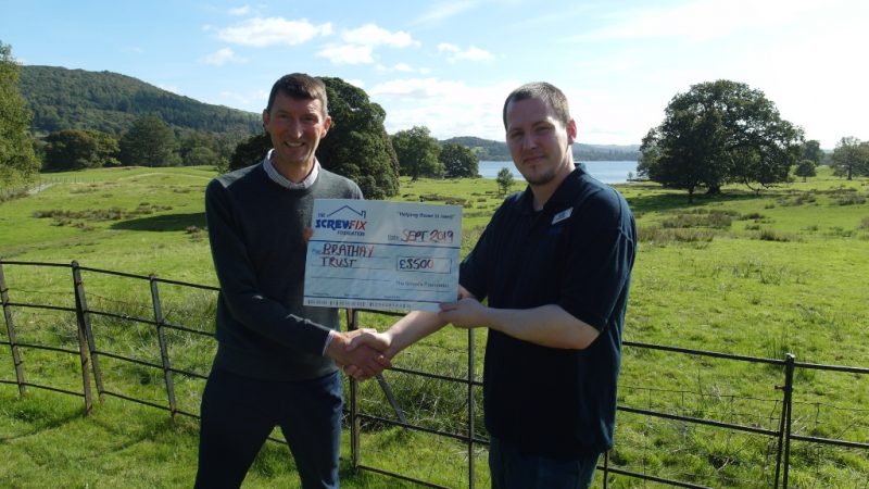 The Screwfix Foundation supports Brathay Trust in Ambleside