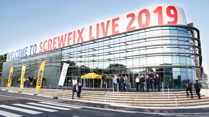 Screwfix Live 2019 Cleans Up – A Great Example of Customer Focus