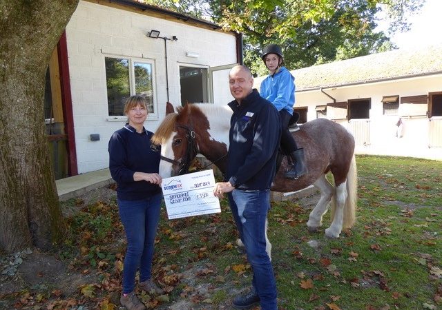 The Screwfix Foundation supports Broadlands Group Riding for the Disabled