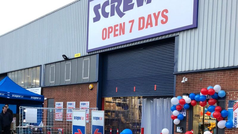 Bingham welcomes its new Screwfix store