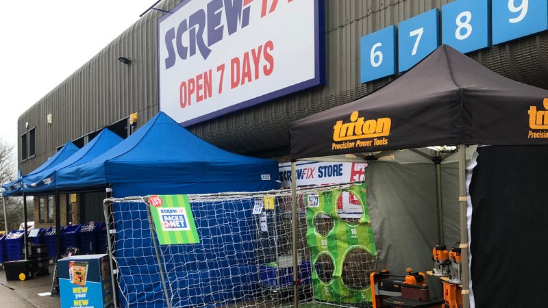 Wareham celebrates new Screwfix store opening