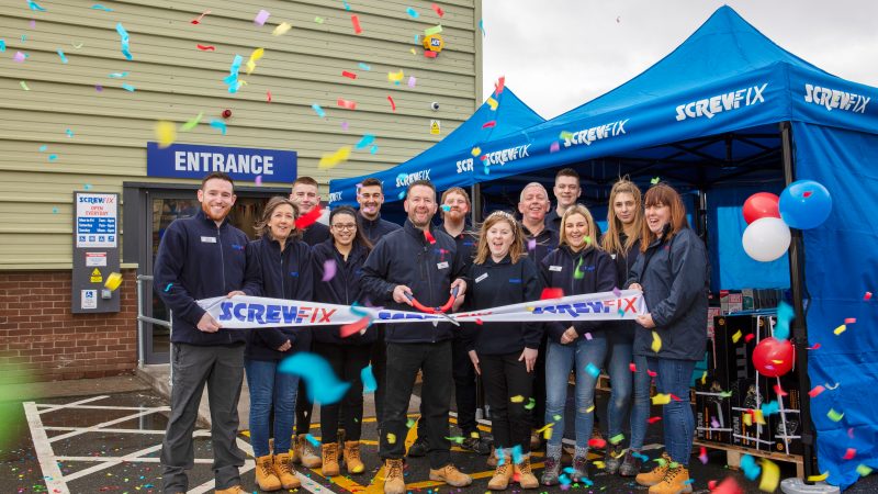 Swords Celebrates New Screwfix Store Opening