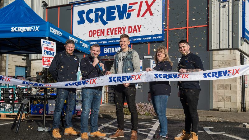 Ennis Celebrates New Screwfix Store Opening