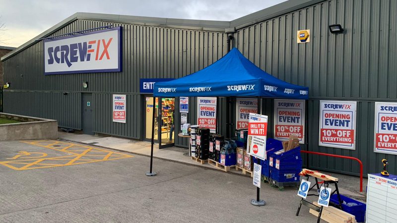 Screwfix opens new store in Skipton
