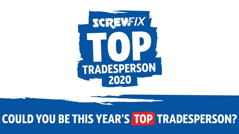 Screwfix opens its annual ‘Top Tradesperson’ awards to Irish market with a €20,000 prize bundle