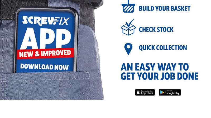 Screwfix launches new app