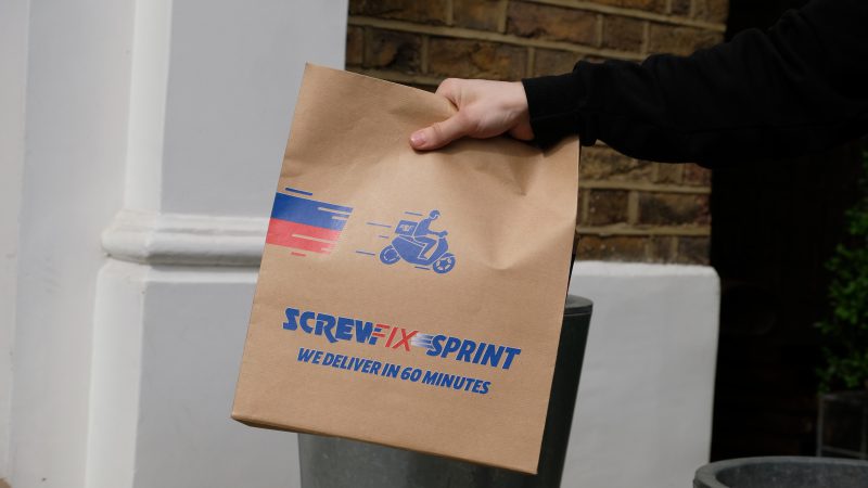 Don’t break your stride, Screwfix Sprint delivers trade essentials to site in 60 minutes or less