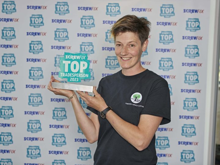 ASTRID ARNOLD CROWNED SCREWFIX TOP TRADESPERSON 2023